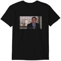 Michaelo Scotto marškinėliai, Juokingi marškinėliai, Dovana, Jam, Jai, Štai ką ji pasakė, Klasikiniai serialo „The Office“ marškinėliai 2XL