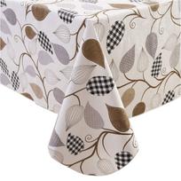 Tvirtas vinilinis staltiesė su flanelės pagrindu, atspari vandeniui, aliejui, plastikinė staltiesė, atspari dėmėms, lengvai valoma staltiesė 152x152cm gray