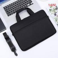Nešiojamojo kompiuterio dėklas 14 15,6 colio nešiojamojo kompiuterio dėklas „Macbook“ „Acer“ smūgiams atsparus kompiuterio dėklas kelioninis verslo vyriškas dėklas 14IN juoda