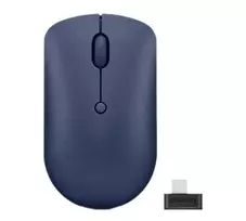 Belaidė optinė pelė Lenovo 540 RF, ambidekstrinė, 2400 DPI, 2,4 GHz USB‑C imtuvas, mėlyna