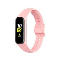 Sport Silicone Strap For Samsung Galaxy Fit 2 SM-R220 band SmartWatch Replacement Bracelet correa For Galaxy Fit2 Accessories Samsung Galaxy Fit 2 rožinė