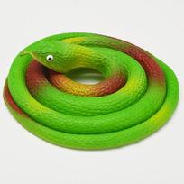 Novelty Fun Toy Bionic Snake Party Tricky Prank Props Shocking Scary Soft Gum Fake Snake Garden Outdoor Decorations Tricky Gift brown
