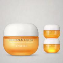 LANEIGE Radian-C Cream 30ml with 10ml x2 Bonus Vitamin C Brightening Face Cream Dark Spot Care K-Beauty white