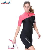 Unisex Quick-Dry UV Protection Rash Guard Wetsuit Surfing Diving Swimming Water Sports XS pink