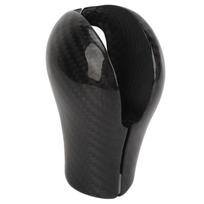 Car Carbon Fiber Gear Shift Shifter Knob Trim Cover Stick Replacement for Infiniti G37 G25 FX35 FX37 Q40 QX70 QX50 EX30D EX35 QX80 3K Twill black