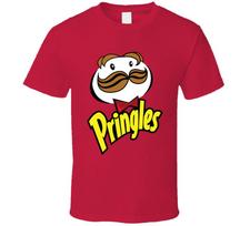 Pringles Populiariausias Bulvių Traškučių Prekės Ženklo Užkandžių Mėgėjų Marškinėliai XL black