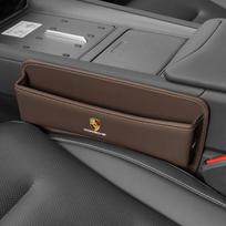 Porsche MO9PU odinis automobilio sėdynės tarpų organizatorius Automobilinė kišenė Sėdynės įtrūkimo laikymo dėžutė Porsche 911 Taycan Panamera Cayenne Boxster Cayman
