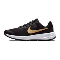 Nike Revolution 6 'Black Metallic Gold' GS DD1096-002 36.5