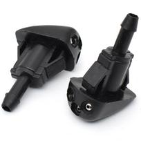 2x Priekinio stiklo valytuvo purkštukas Hyundai Accent Elantra Kia Rio 98630-3K500 gray
