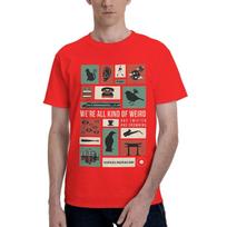 Haruki Murakami Cat 100 Cotton Casual Breathable Confortable Manga New In Tops And TShirts Funny Shirt XL gray