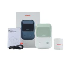 Niimbot B1 Bluetooth Thermal Sticker Printer Green White New + Roll