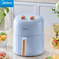 Midea 4.7L Air Fryer with Micro-Steam Function CN plug (adapter included) gray