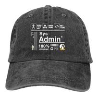 New Linux Kit Infographic Sys Admin Penguin Baseball Cap Men Hats Women Visor Protection Snapback Computer Cpu Core Caps One Size black
