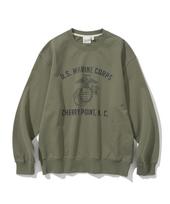 UNIFORM BRIDGE Us Marine Corp Sweatshirt Olive M gray