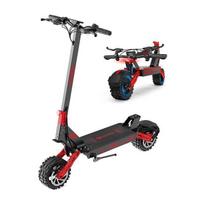 Gokeep F5 foldable electric scooter 1000W 52V 20Ah 11  all-terrain and urban dual suspension 70-80km 55km/h Red