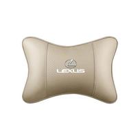 Automobilio odinės sėdynės galvos atrama kaklo pagalvėlė Sėdynės paminkštinimas Lexus F-SPORT ES RX NX LS UX LM LX GX LC RZ IS CT GS RC HS SC TX LBX AL9 beige