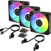 Arctic BioniX P12 A-RGB (black/white, pack of 3, 120 mm) ACFAN00337A