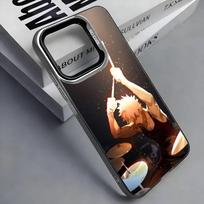 B-Bakugo A-Anime K-Katsuki Colorful Silver Back Phone Case For IPhone 17 16 15 14 13 12 11 Plus Pro Max Plus iPhone16pro gray