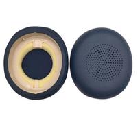 1Pair Leather Ear Pads for Jabra ELITE 45H Evolve2 65 Headphone Elastic Foam Earpads Sponge Cushion Replacement Good quality mėlyna