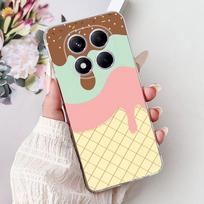 For Xiaomi Redmi Note 14 Pro Plus Case New Popular Flower Marble Soft Silicone Cover For Xiaomi Redmi Note 14 Pro Global Capinha Redmi Note 14 Pro 5G pink