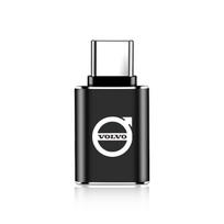 Car charging adapter TypeC to USB converter Car Accessories For Volvo 240 C70 S40 S50 S60 S70 S80 S90 V40 V50 V60 V90 XC40 XC60 XC90 Vnl Truck