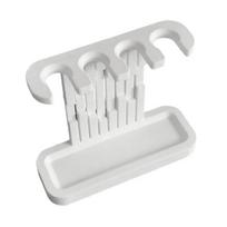 Toothbrush Head Holder For Electric Toothbrushes 4 Slots Toothbrush Drying Rack for Bathroom Countertop Organizing 1
