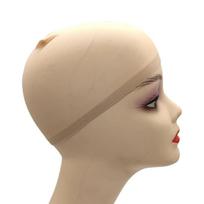 1/6/12Pcs Nylon Mesh Wig Cap Nude Stretchy Close End Ultra Thin Breathable Hair Net Wig Accessories beige