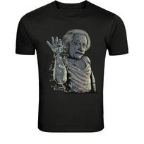Einstein Genius Math Formula T-Shirt - Funny Science Nerd Graphic XXXXL gray