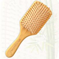 OROSSENTIALS Neem Wood Comb/Hair Brush for Healthy Hair Care beige