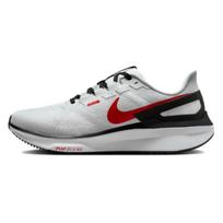 Nike Air Zoom Structure 25 White Fire Red Men Sneakers Black Light-Smoke-Grey DJ7883-106 40.5 white