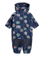 Name It - Nmmalfa08 Paw Softshell Suit Noos Cplgm - Apsauginis kombinezonas nuo lietaus - Tamsiai mėlyna