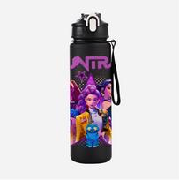 750 ml vandens butelis Anime K-Pop Demonų medžiotojai spausdintas personažas vandens puodelis didelės talpos lauko nešiojamas virvė gėrimo butelis berniukui mergaitei dovana