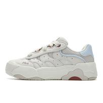 FILA OMELETTE Skateboard Shoes Women's Low top Bright Gray/Ice Cream Green F12W542208FLI 38.5 gray