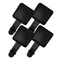 4 Pcs Electric Oven Grill Pan Square Barbecue Plate Cheese Melt Cooking Frying Baking Pans Griddle Small Net Melter juoda