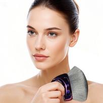 Oversized Tanning And Bronzer Body Brush For , Streak Free Application. One Size beige