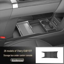 Compatible with 26 ICAR/V27 Models: Multi-functional Center Console Lower Storage and Glasses Box for Car Modification Accessories. ruda