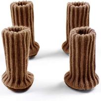 4pcs Table Leg Socks Chair Knitted Furniture Sock Floor Protectors  Furniture Legs Table Chair Leg Protector Cover For Furniture kava