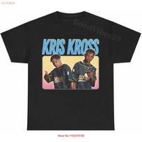 Kris Kross Vintage 90s Rap Hip Hop Music Retro T Shirt S 5XL  vintage Washed streetwear fashion Unisex Stretched Slightly S įvairiaspalvis