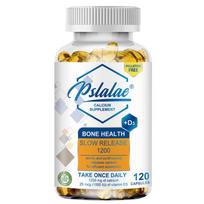 Capsules rich in calcium and vitamin D3 extract, easily absorbed, all-natural, suitable for adults. 120*1 white