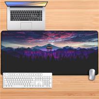 Firewatch Forest HD Print mousepad Gamer Nonslip Large Computer Mouse Mat Art Game Office Extend mouse pad Rubber Table Mat XXL 800x300x2mm blue