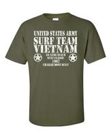 Surf Team Vietnam T-shirt Col Kilgore Apocalypse Now Inspired Shirt S gray