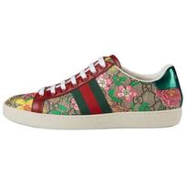 Gucci Wmns Ace Gg Supreme Low 'Flora Print - Red' Women's 433900 HT520 8490 34.5