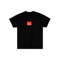 Travis Scott Cactus Jack x Mcdonald Unisex Round-neck Black CJMDSS07 M