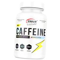 Kofeino tabletės, Caffeine 200, Genius Nutrition 90 tabl. (11562001) 90tab