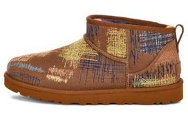 UGG The Elder Statesman X Classic Ultra Mini Boot 'Brown' 1155910 40.5 brown