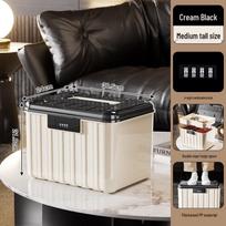 Muming Valuables Password Lock Storage Box black