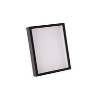 Acrylic Multi-size Shadow Box Frame Natral Wood Black Acrylic Wooden Photo Frame Rectangular Display Case Flora Ticket Crafts white