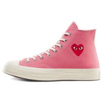 Chuck 70 Comme des Garcons Play x Chuck 70 Converse High 'Bright Pink' 168301C 35 pink