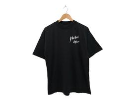 Vintage 90s 1991 25th MONTREUX jazz festival promo tee max bill art artwork graphical rare vtg jazz beauty distressed tee 130 black