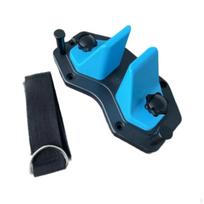 Ski & Snowboard Wall Rack Ski/snowboard Display Fits Any Ski/Board Mounted Storage blue